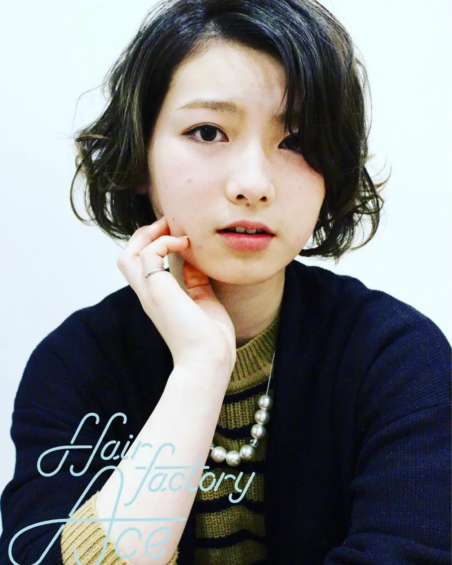 ショート 所渉/韓国レイヤー /ウルフカットのヘアスタイル