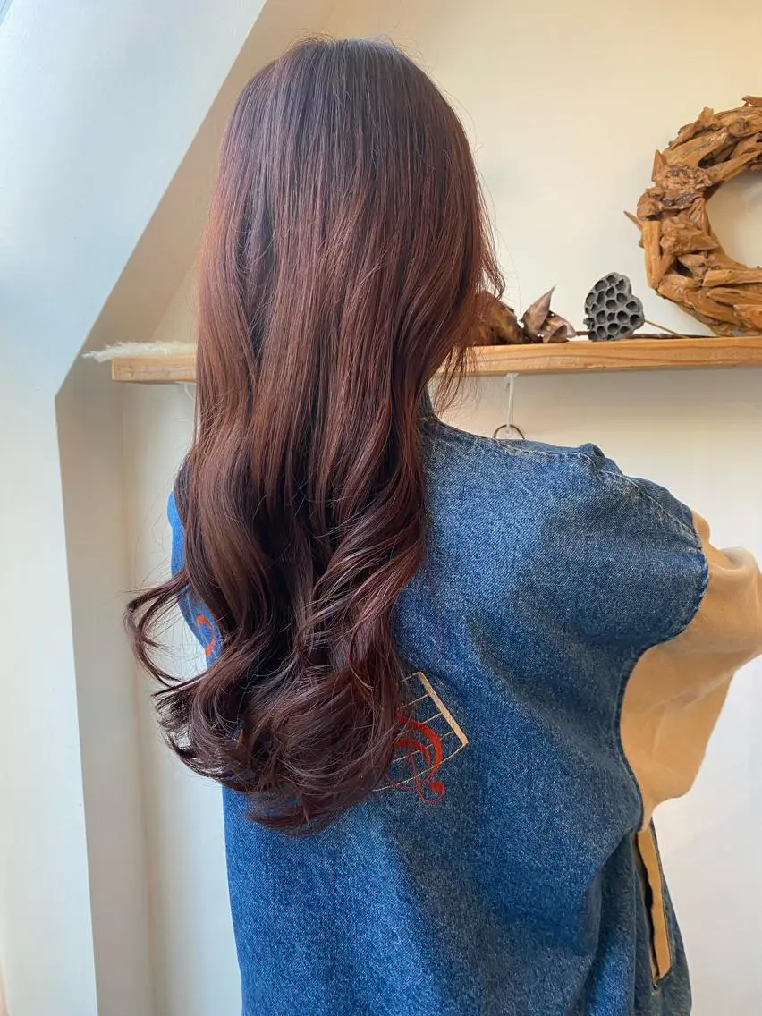 ロング 小顔カット 🌿リョウカのヘアスタイル
