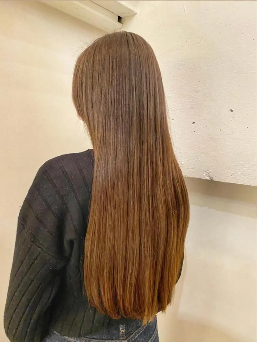 ロング カラー ブラウンカラー 🫧 nanaco🫧のヘアスタイル