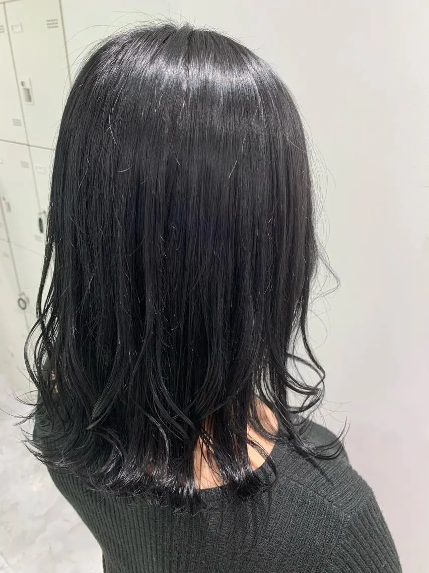 セミロング ヘアカラー 🪞透明感カラー🫧 縮毛矯正🥇かずきのヘアスタイル