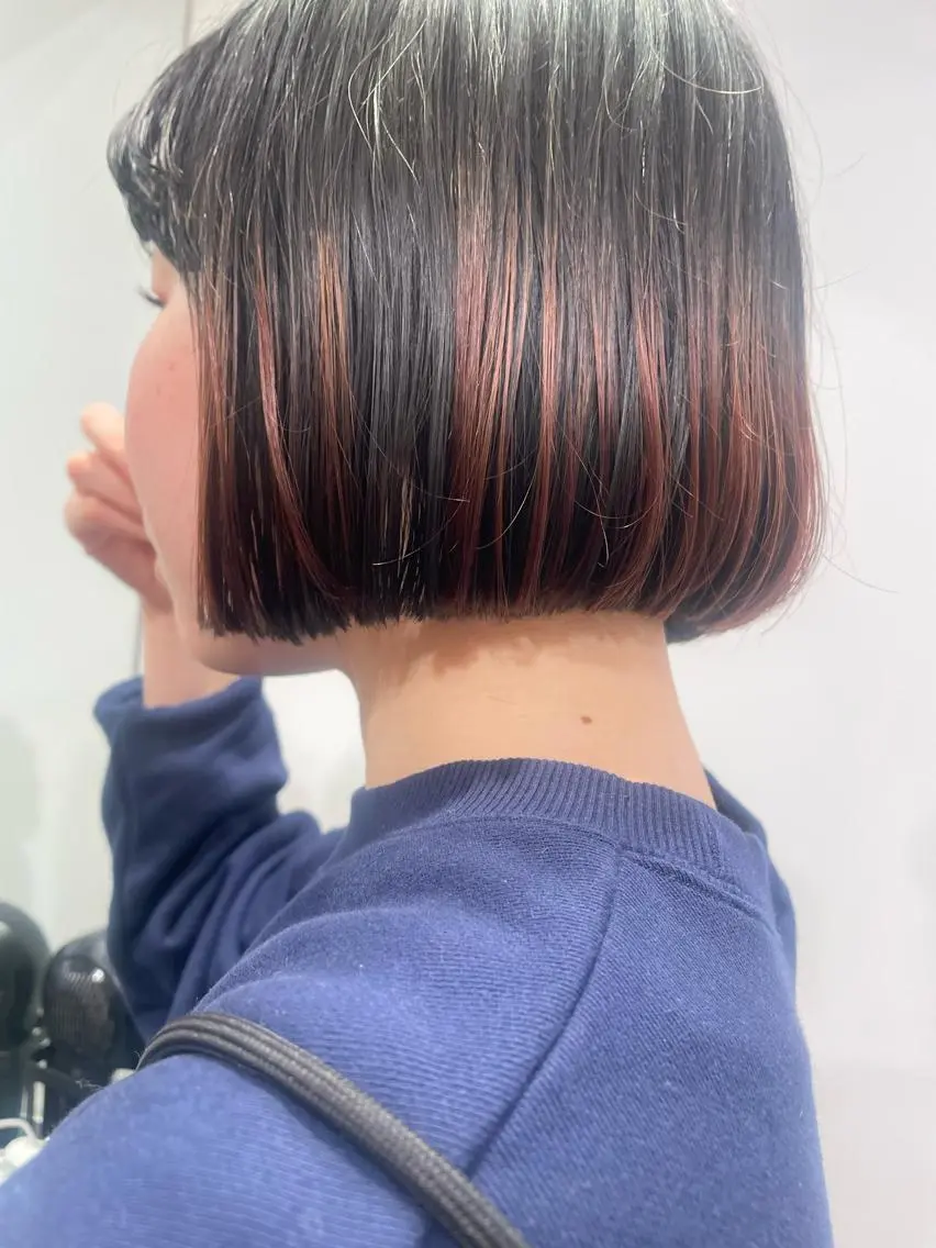 ショート カラー 【吉祥寺】ショート/ レイヤーボブ/ryoのヘアスタイル