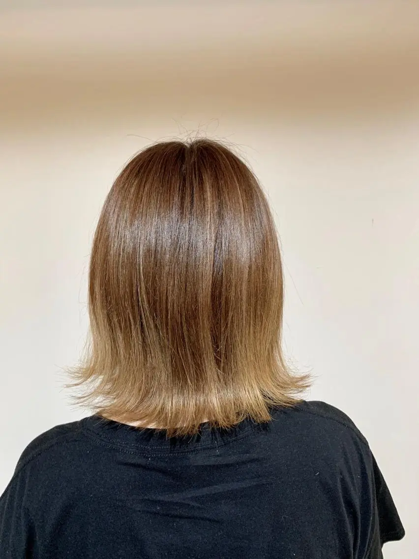 ショート カット ヘアカラー トリートメント 河野 行史のヘアスタイル