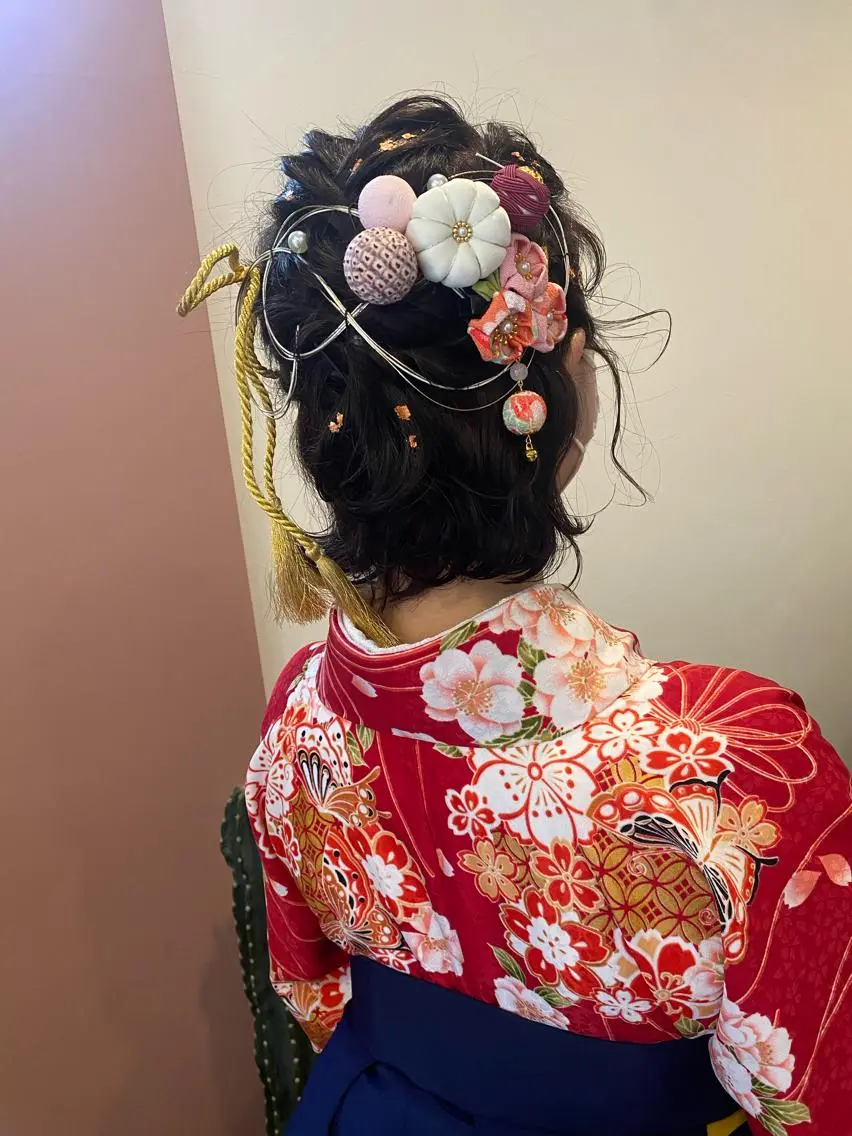 ショート ボブ 着付け pep natsumiのヘアスタイル