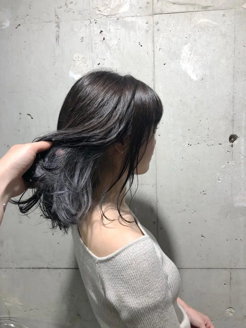 ミディアム カラー パーマ ヘアアレンジ メンズ キッズ ネイル マツエク・マツパ 当日予約⭕️ Rene’のヘアスタイル