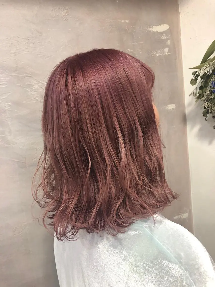 カラー ベージュカラー ピンクカラー ピンクベージュ Philia福岡天神 カット/カラー⭐️のヘアスタイル