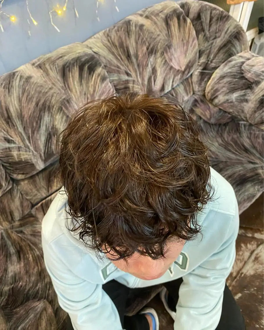 ショート パーマ メンズ特化サロン ウエダ ヒロキのヘアスタイル