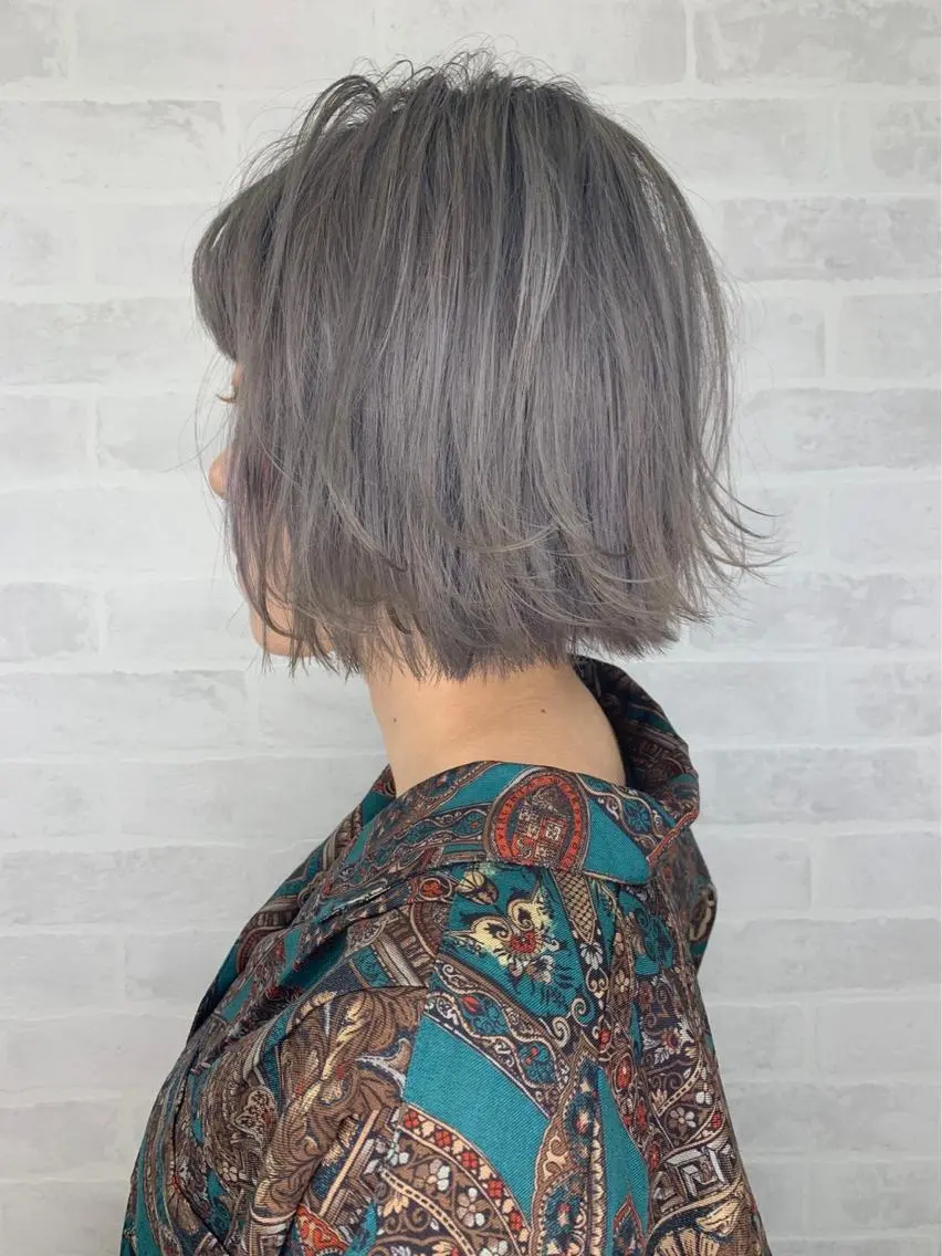 ショート カラー アディクシーカラー 髪質改善特化 サロン✨代表HIROのヘアスタイル