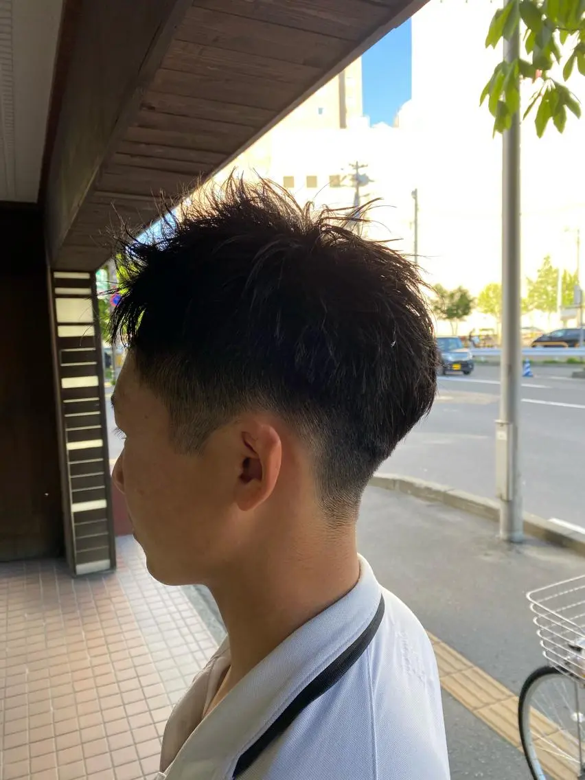 メンズ クドウ タイキのヘアスタイル
