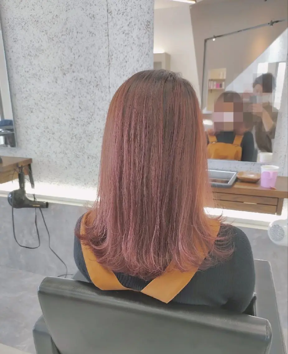 ミディアム カット ヘアカラー トリートメント 6月オープン♪豊見城 Lodattu✁清水のヘアスタイル