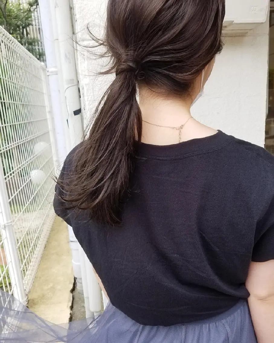 カラー 🙃 透明感カラー/ボブのヘアスタイル