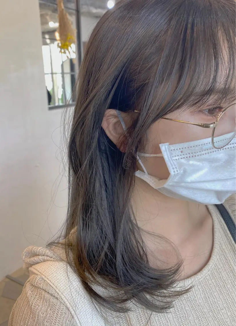 セミロング カラー 🥣 hashi 🛋️のヘアスタイル