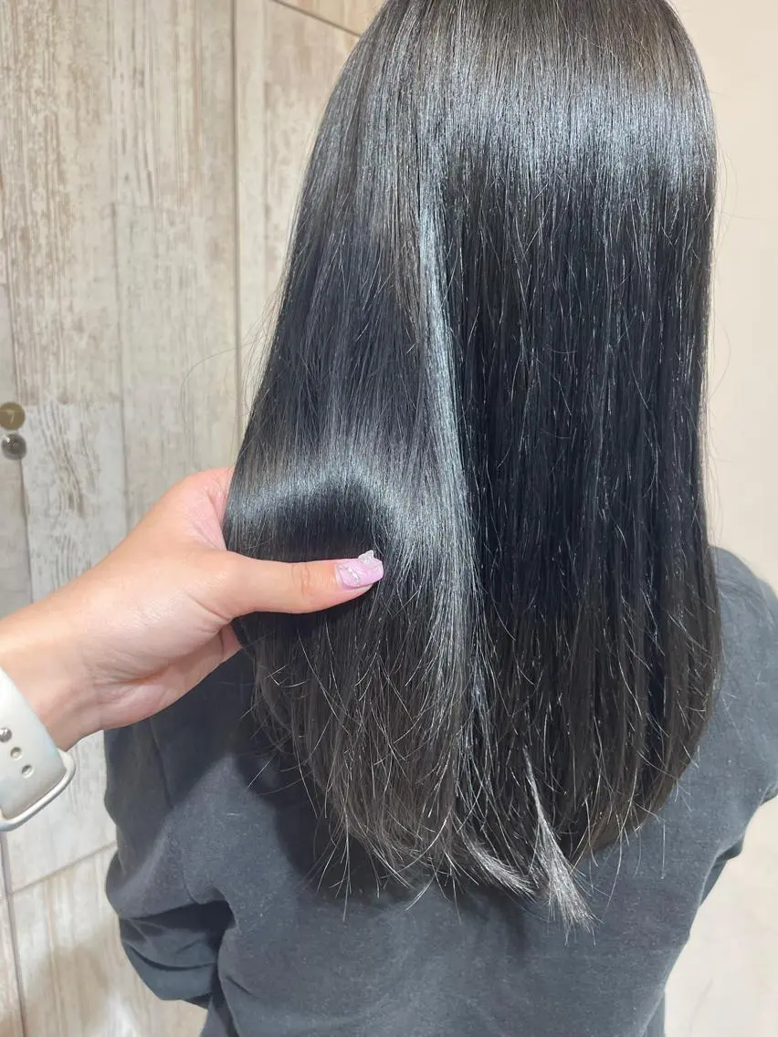 ロング カラー 🍑韓国風レイヤー 🍑莉子のヘアスタイル