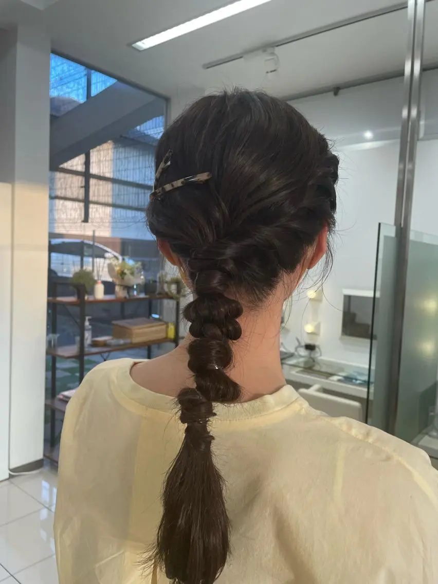ヘアアレンジ 櫻間 彩心のヘアスタイル