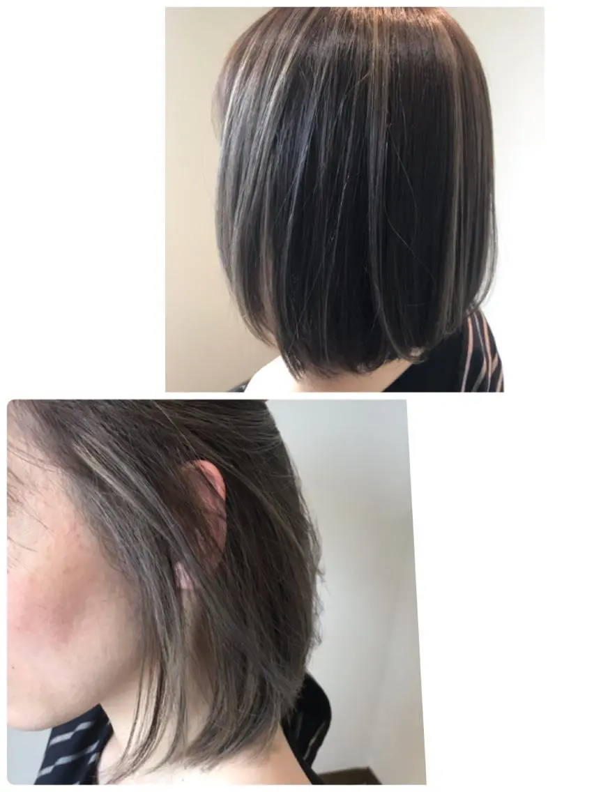 ミディアム カラー Ray hair 春日部のヘアスタイル