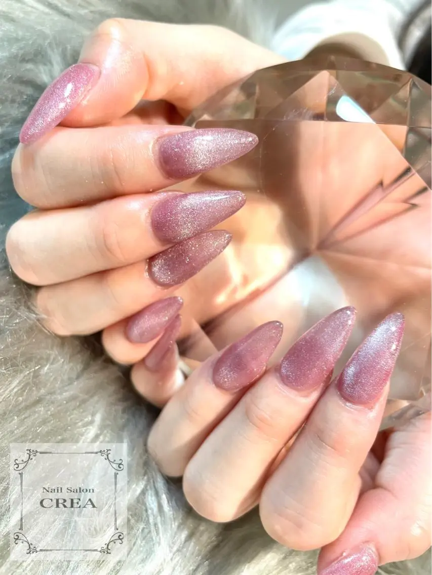 ネイル マグネットネイル スカルプネイル NailSalon CREAのネイルデザイン