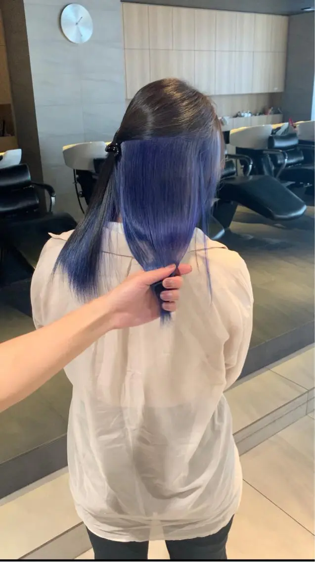 セミロング カラー パーマ ヘアアレンジ メンズ キッズ ネイル マツエク・マツパ 酸性ストレート 髪質改善大槻勇樹のヘアスタイル