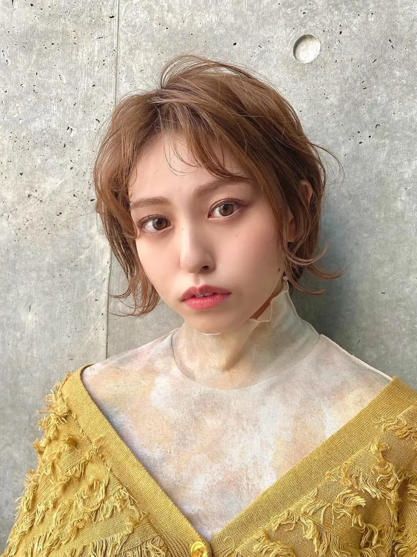 ショート ショートヘア 外ハネヘア 愛されヘア♪ 大森春奈のヘアスタイル