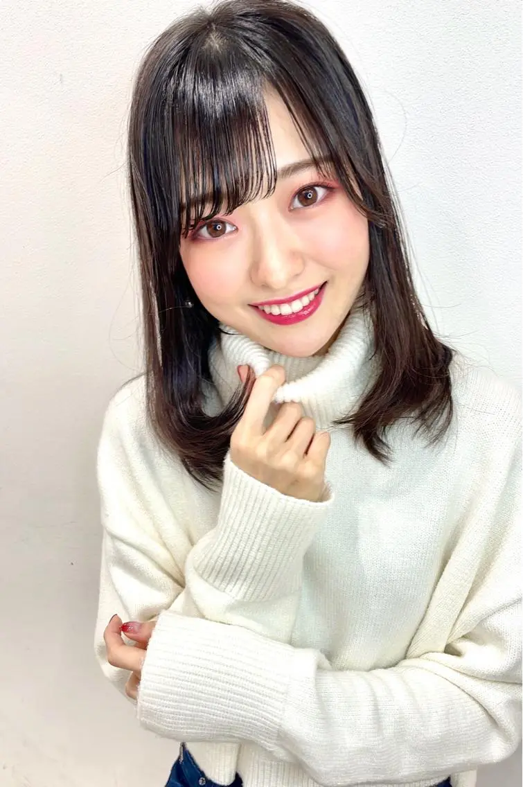ミディアム カラー 美谷添（ミヤゾエ） まどか大人ヘアサロンのヘアスタイル
