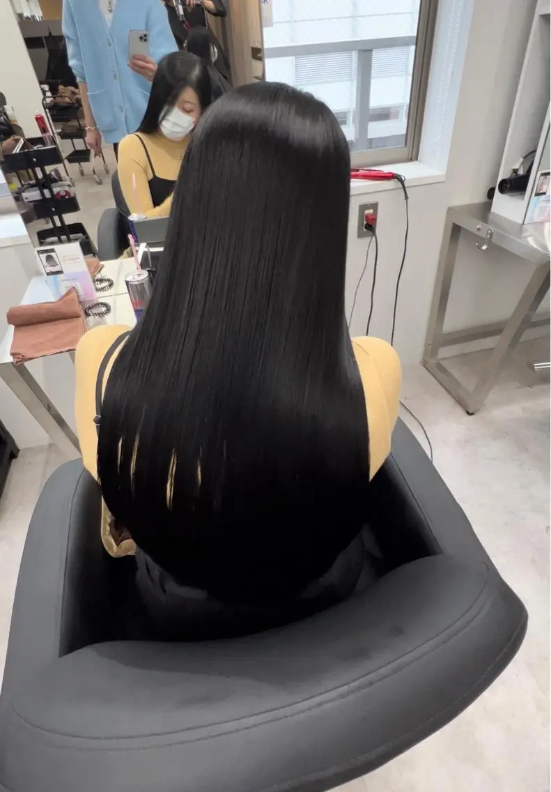 ロング トリートメント 🫧髪質改善 講師🫧🍎幹細胞のヘアスタイル