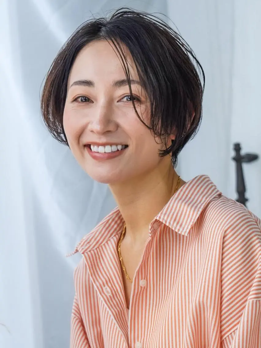 ショート 大人ショート/ 似合わせ/中野のヘアスタイル
