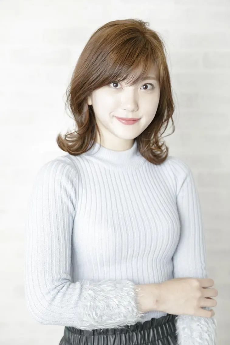 ミディアム カラー ヘアカラー トリートメント 似合わせカット 銀座/アライ カズヤのヘアスタイル