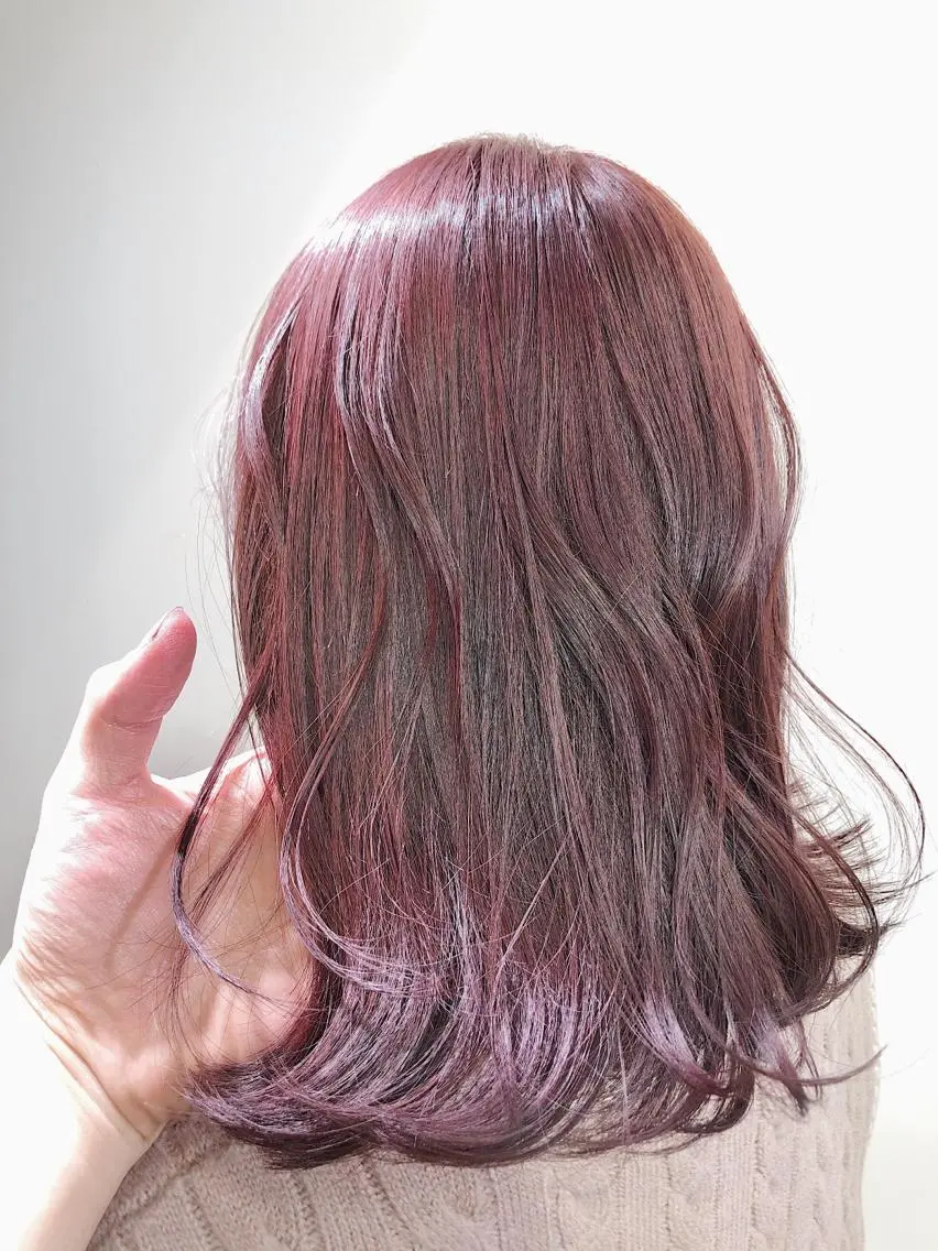 ミディアム ヘアカラー トリートメント ichikawa kaitoのヘアスタイル