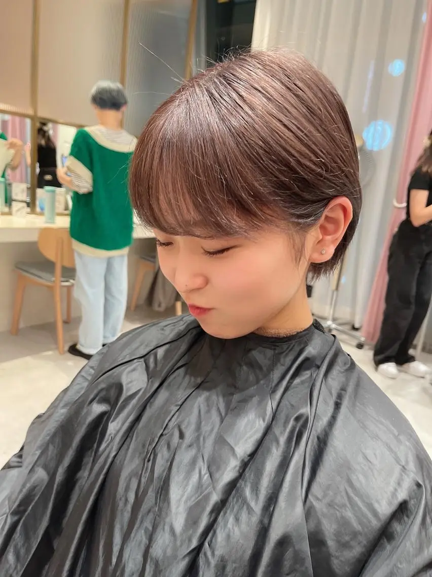 ショート カラー だいや/メンズパーマ メンズカット/名古屋のヘアスタイル
