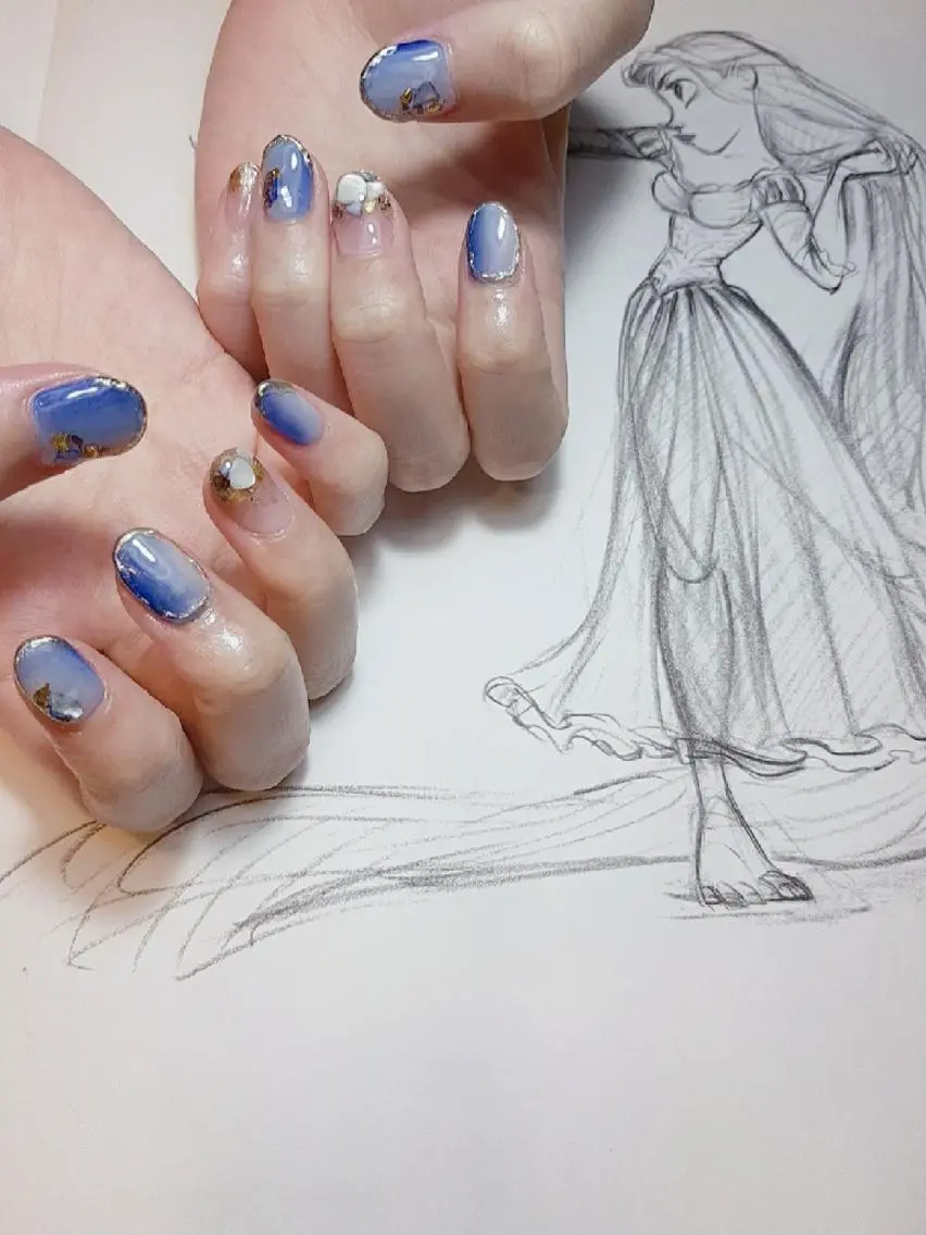 ネイル グラデーション owlnail /持込みデザイン専門のネイルデザイン