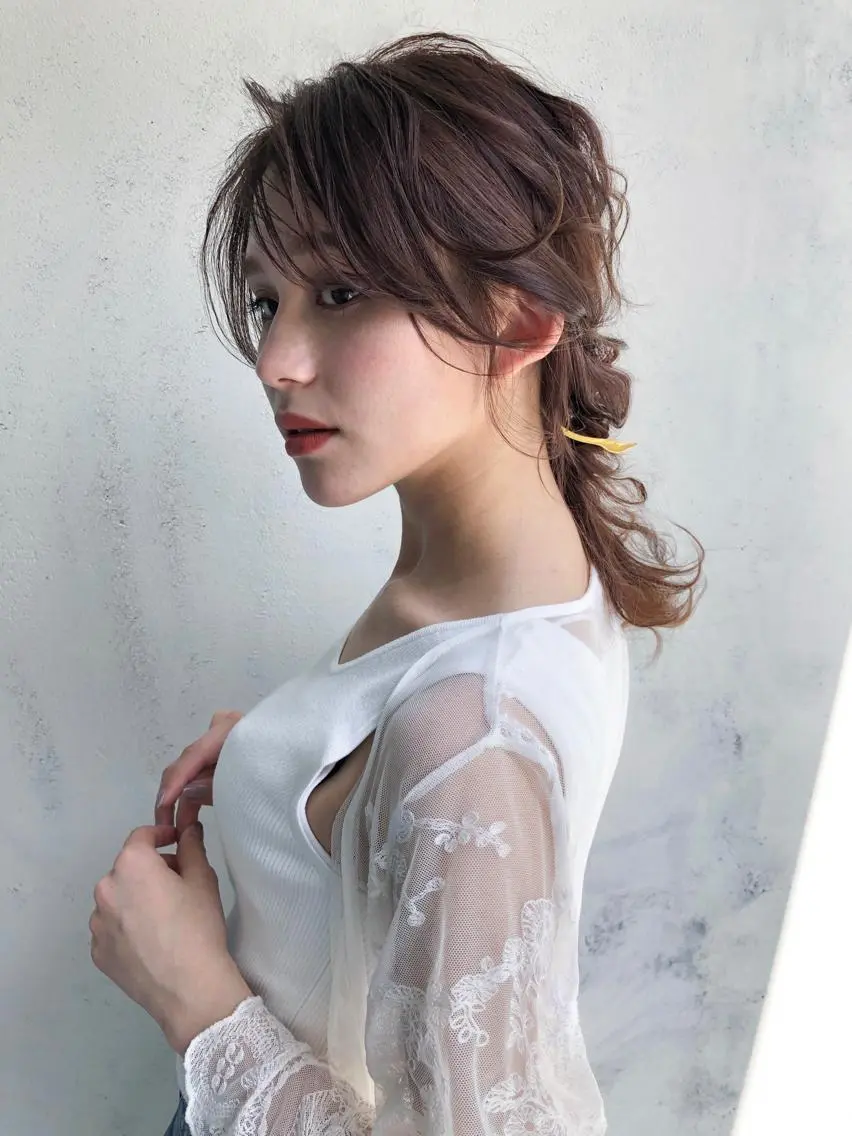 ヘアアレンジ ヘアールーム アートのヘアスタイル