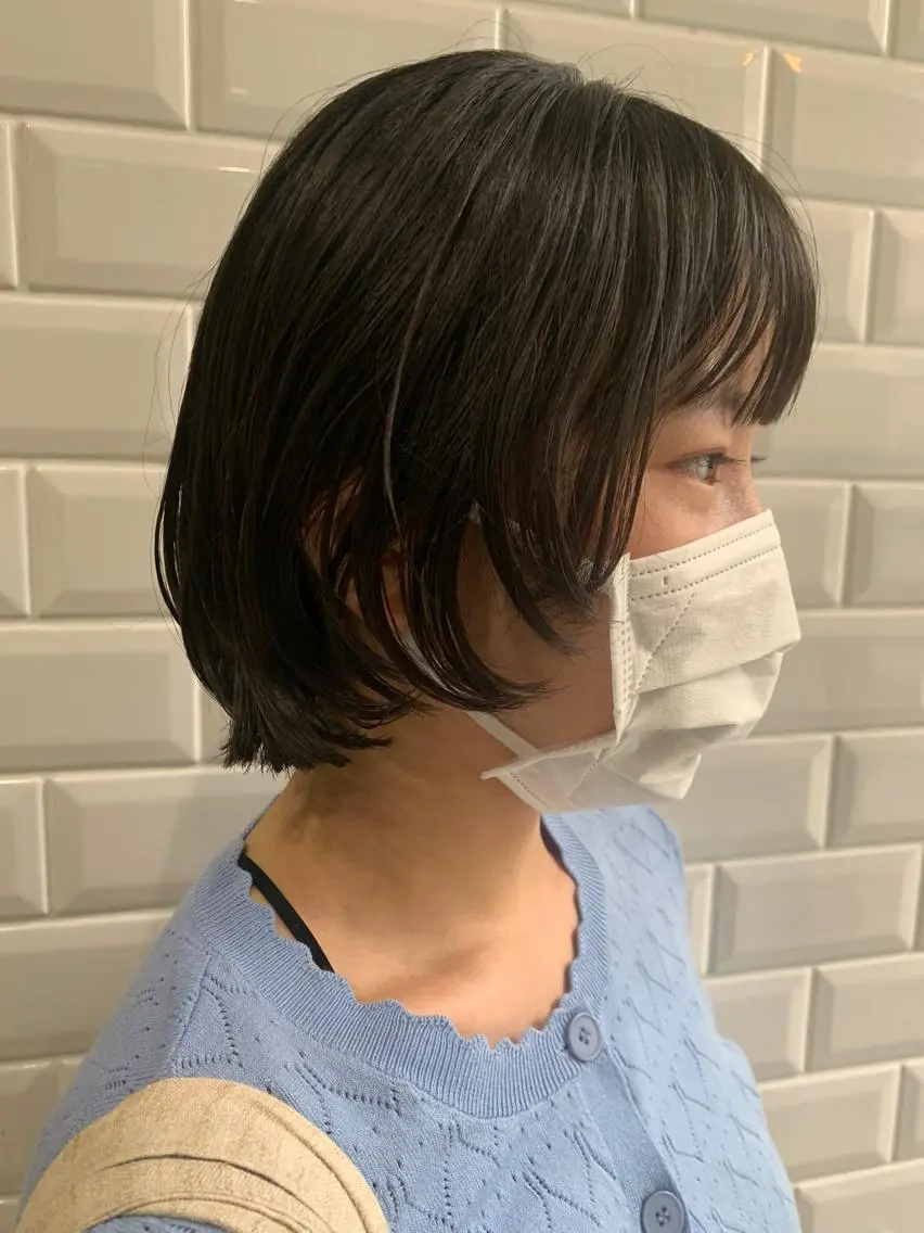 ショート パーマ appiis 柳田葵　横浜のヘアスタイル