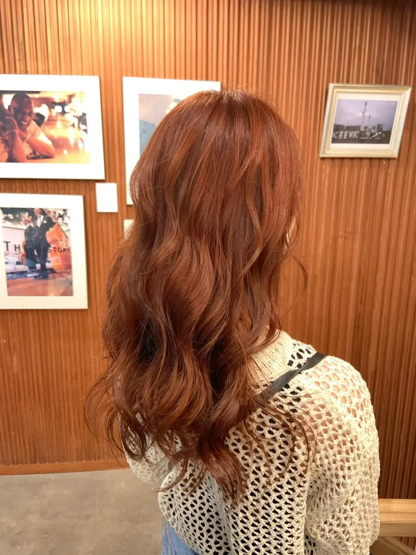 ロング アオキ サキ💫のヘアスタイル