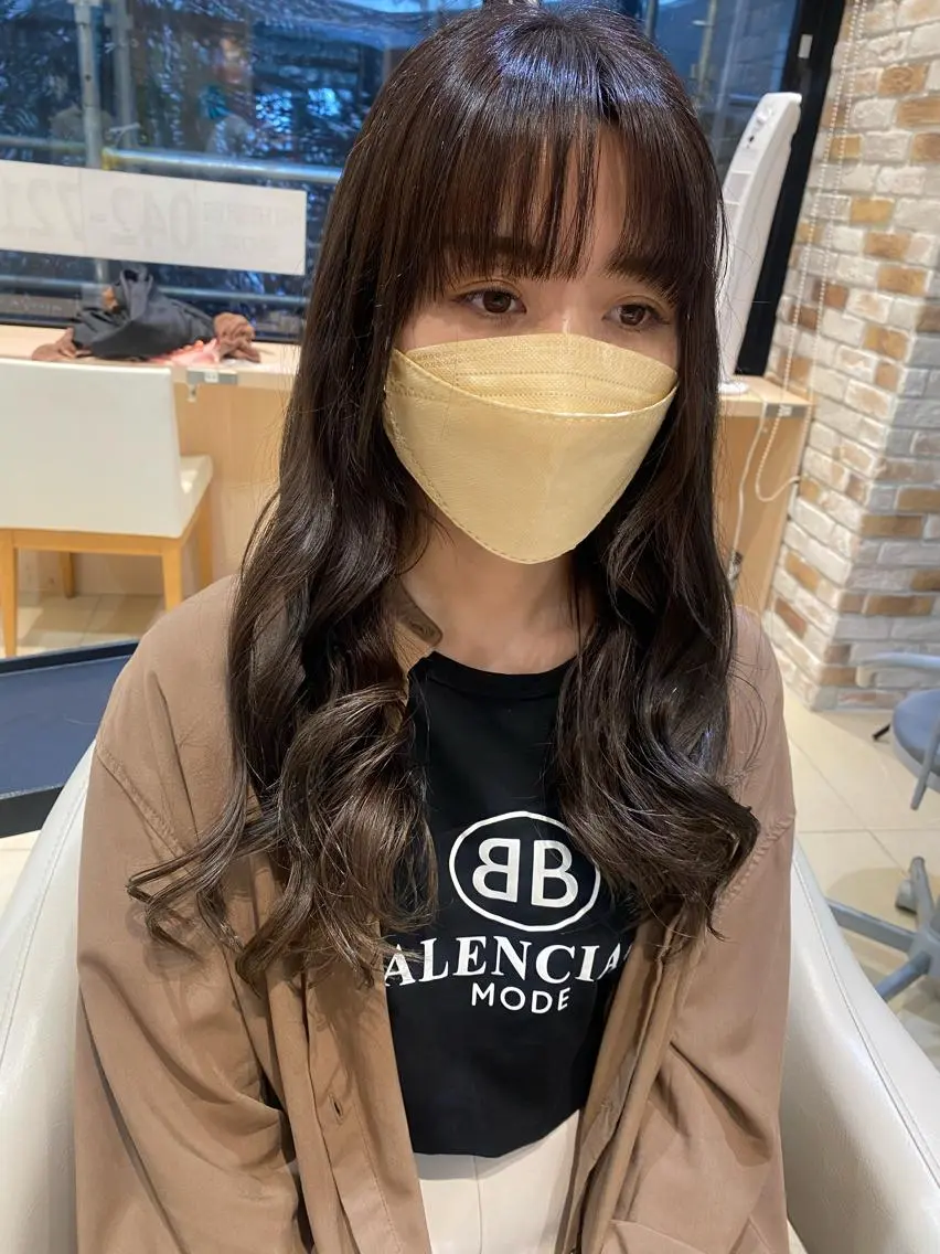 ロング カラー 🩵波巻き/ツイスパ HARU💎のヘアスタイル