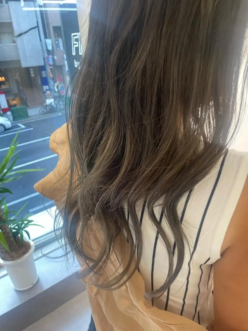 ロング 吉留愛加/ 似合わせカットのヘアスタイル