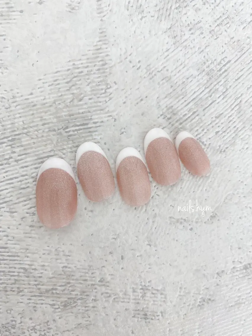 ネイル フレンチネイル ジェルネイル マグネットネイル nails. hymのネイルデザイン