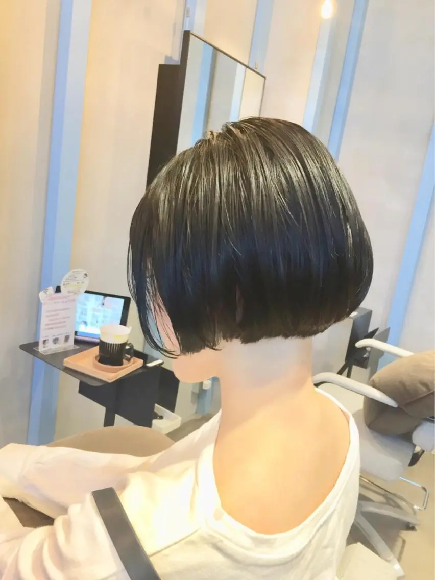 ショート ボブ カット ヘアカラー トリートメント ヘッドスパ 所渉/韓国レイヤー /ウルフカットのヘアスタイル