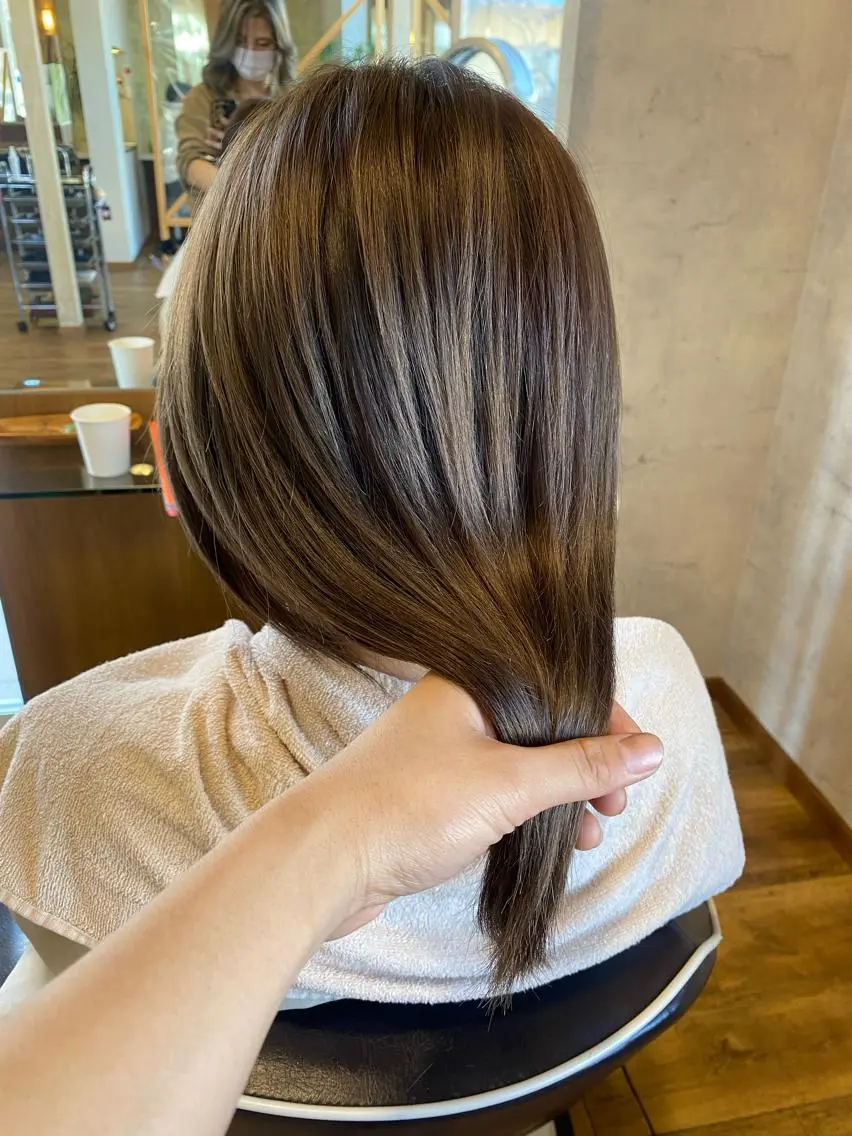ミディアム カラー 🌻井上 マリー🌻のヘアスタイル