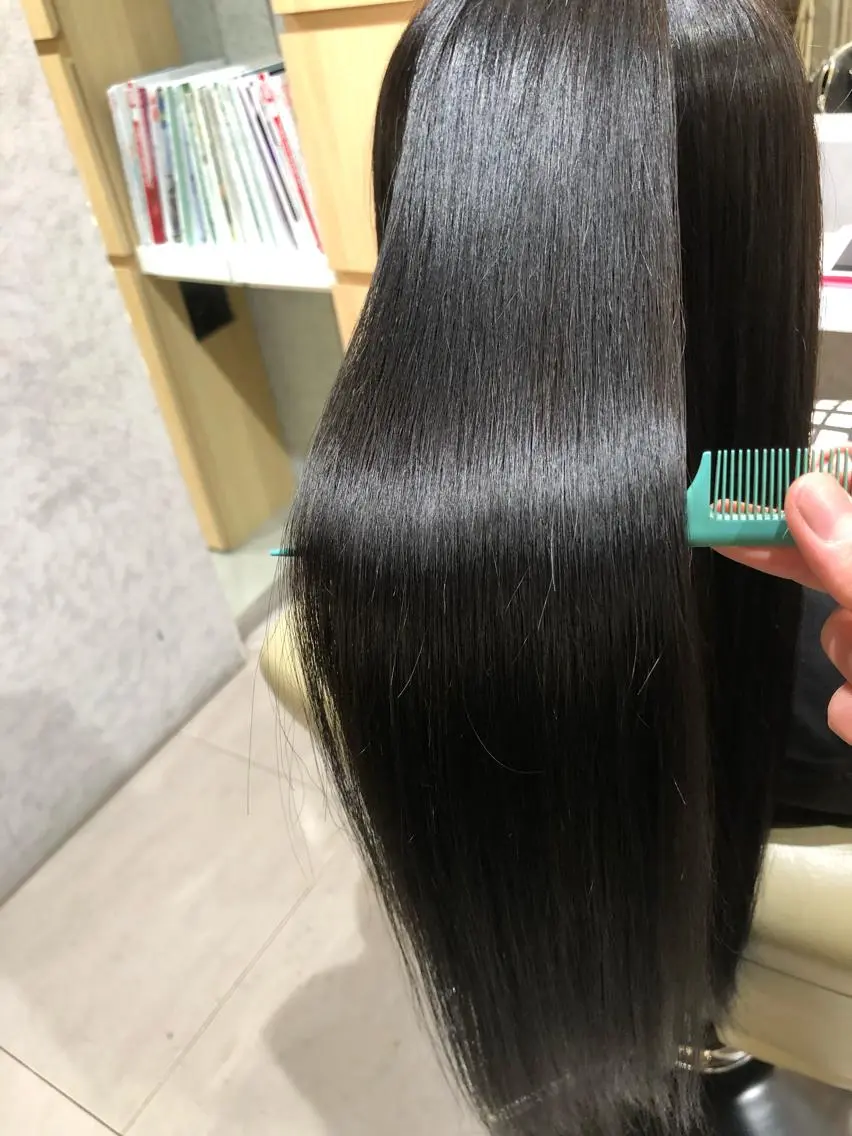 ロング カット 縮毛矯正 トリートメント 【髪質改善特化･ 福田航洋】のヘアスタイル