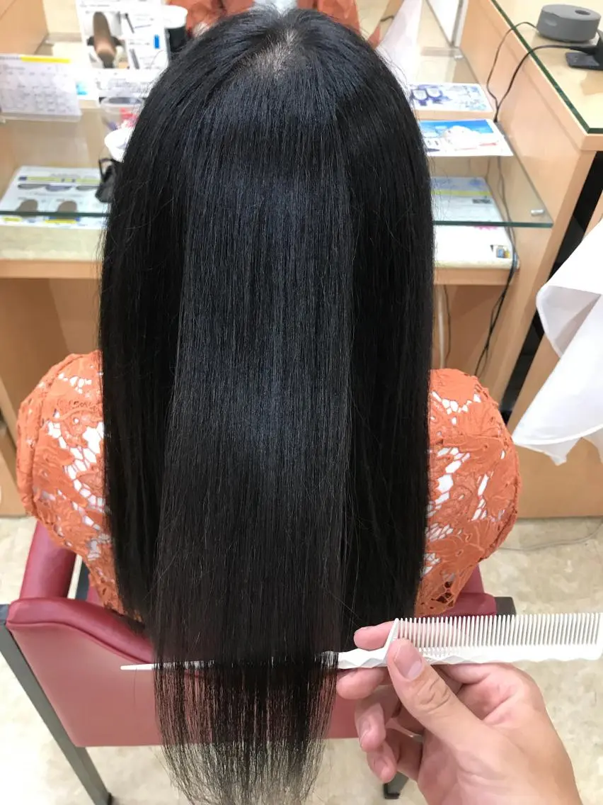 ミディアム トリートメント ウルフカット レイヤーカット上柿のヘアスタイル