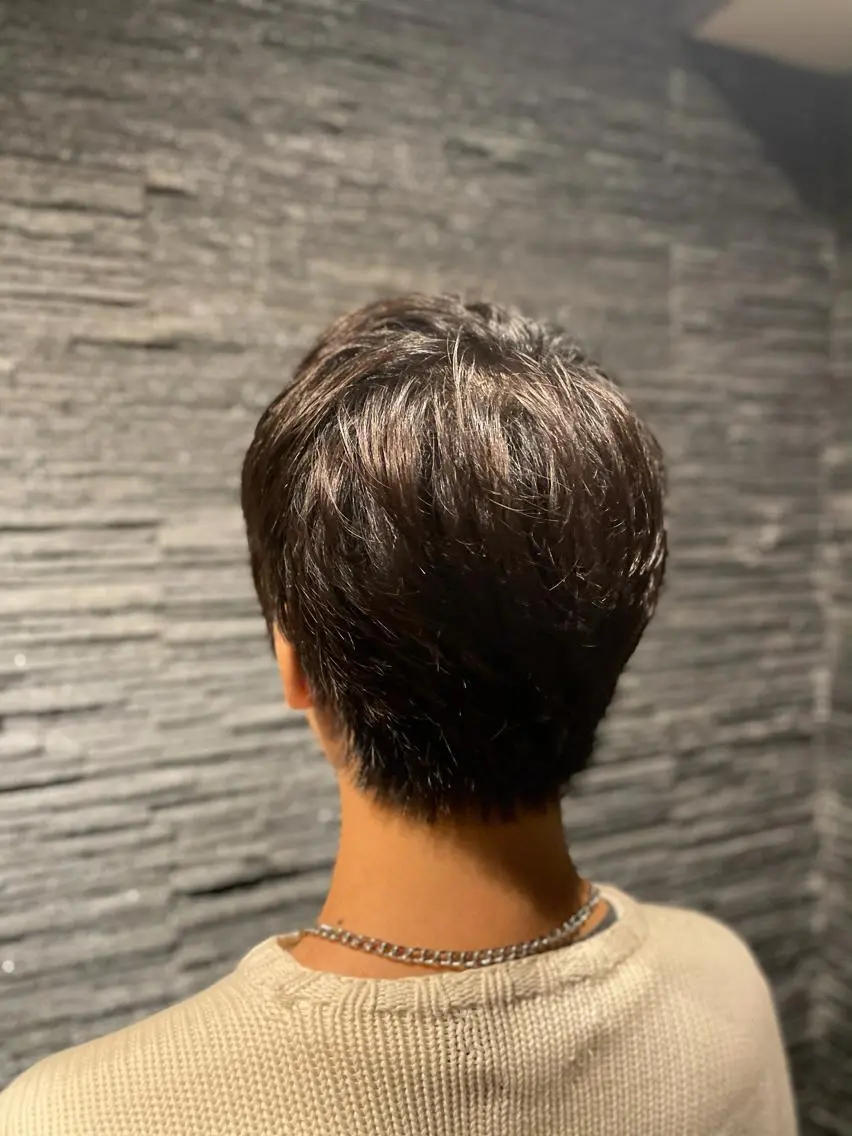 ミディアム メンズ 代表 武田晃英のヘアスタイル
