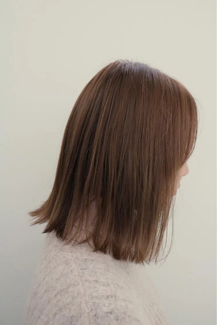 セミロング カラー soins de MaLilyのヘアスタイル