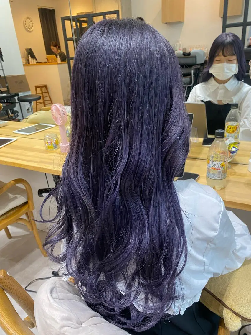 ロング カラー ヘアカラー トリートメント 似合う髪型が 分からない方へのヘアスタイル