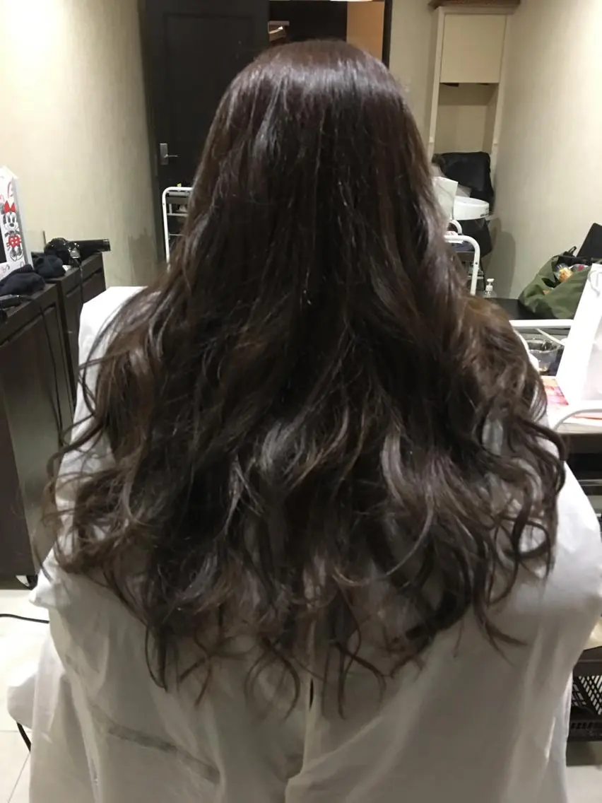 セミロング 成田 健太郎のヘアスタイル