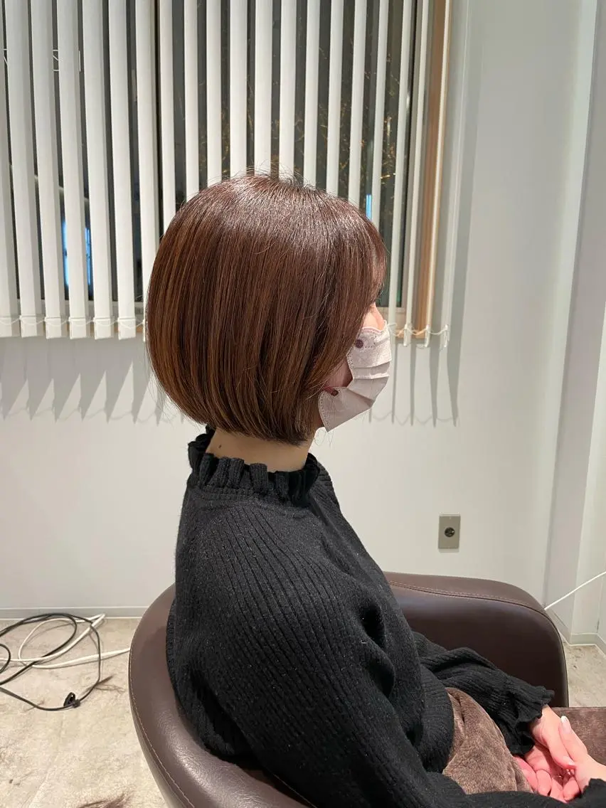 ショート カラー ショートボブ ボブ ショートヘア 中村 研介のヘアスタイル