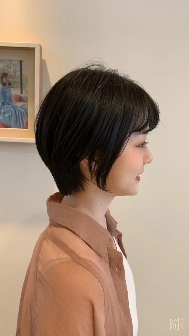 ショート 丸みショート ショートヘア 中尾 文哉のヘアスタイル
