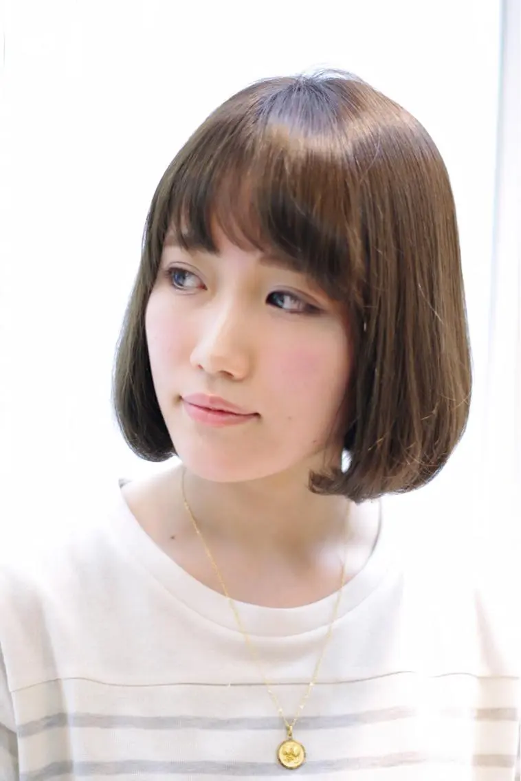 ミディアム 外国人風カラー 松田 光雄のヘアスタイル