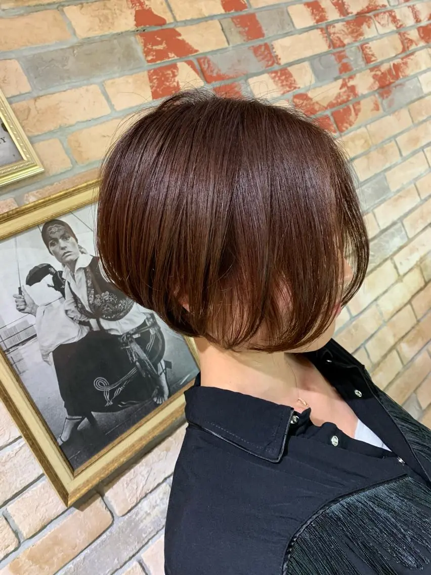 ショート ヘアアレンジ VIM hairおもろまち店のヘアスタイル