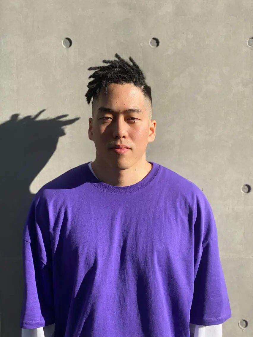 ショート パーマ 中元 淳のヘアスタイル