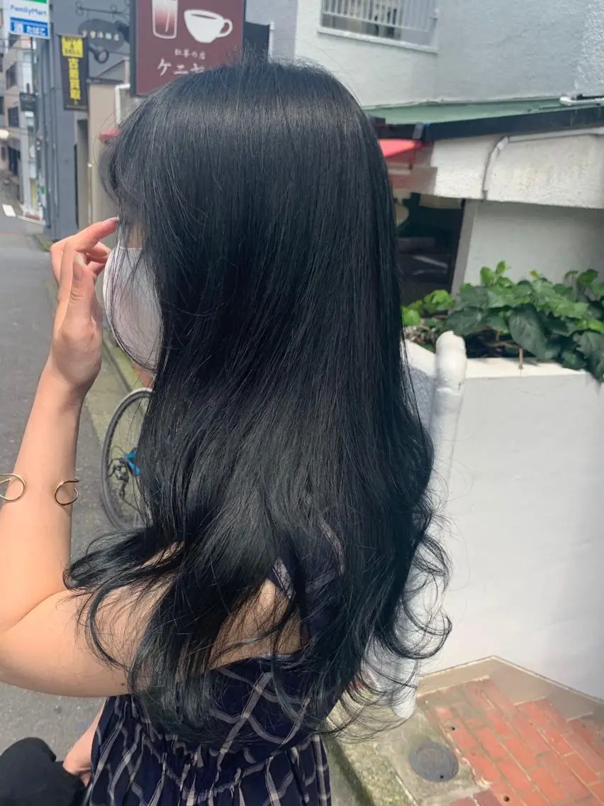 ロング カラー ヘアアレンジ 憧れの艶ハイトーンへ 🌙サイダサキのヘアスタイル
