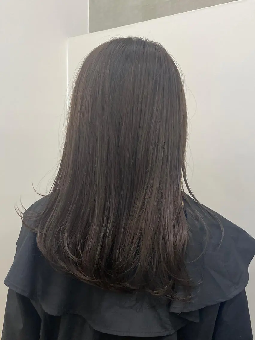 ロング カラー 韓国好き🇰🇷 美容師MIKUのヘアスタイル