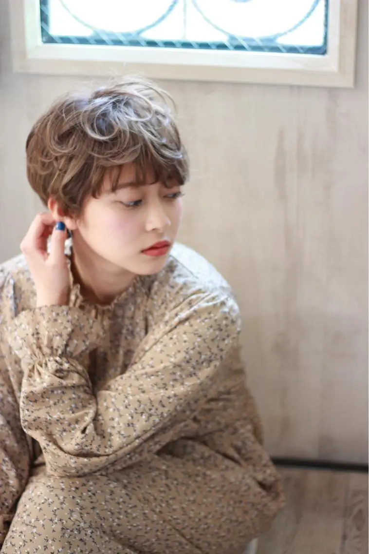 ショート ダブルカラー🎉 ハイトーン🎉スドウのヘアスタイル